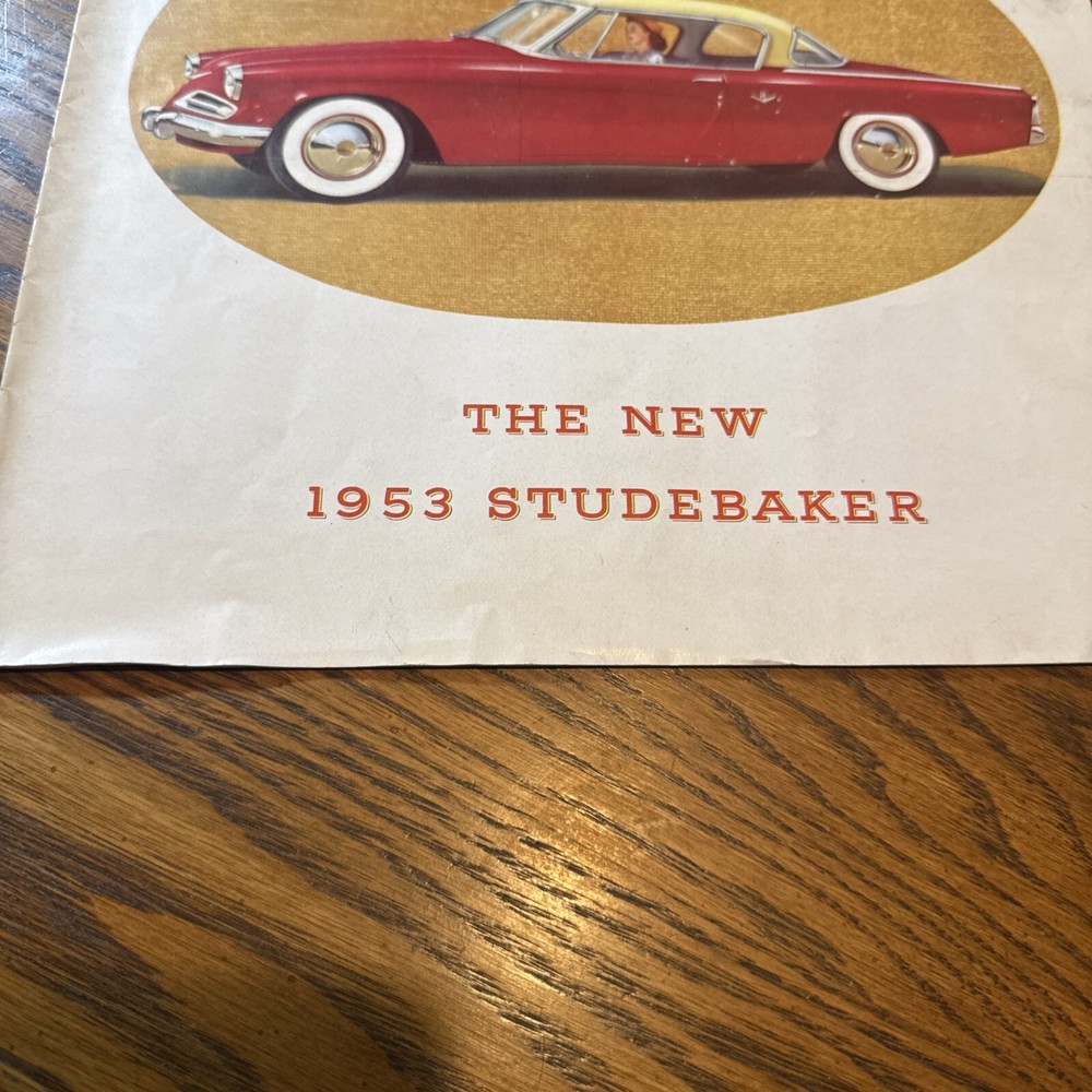 1953 Studebaker Brochure Commander Starliner Champion Starlight Coupe Original