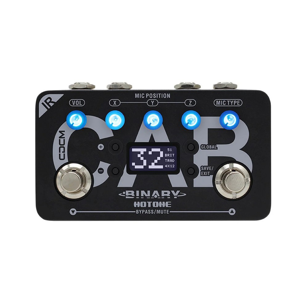 Hotone Binary IR Cab Impulse Response Simulator Guitar Effects Pedal