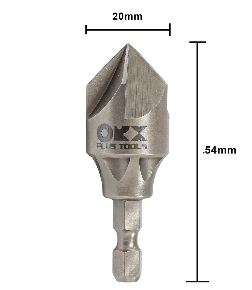 ORX Plus Tools 2PCS Deburring Chamfer Tool Set