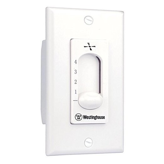 7787200 Ceiling Fan Wall Control , White SWITCH