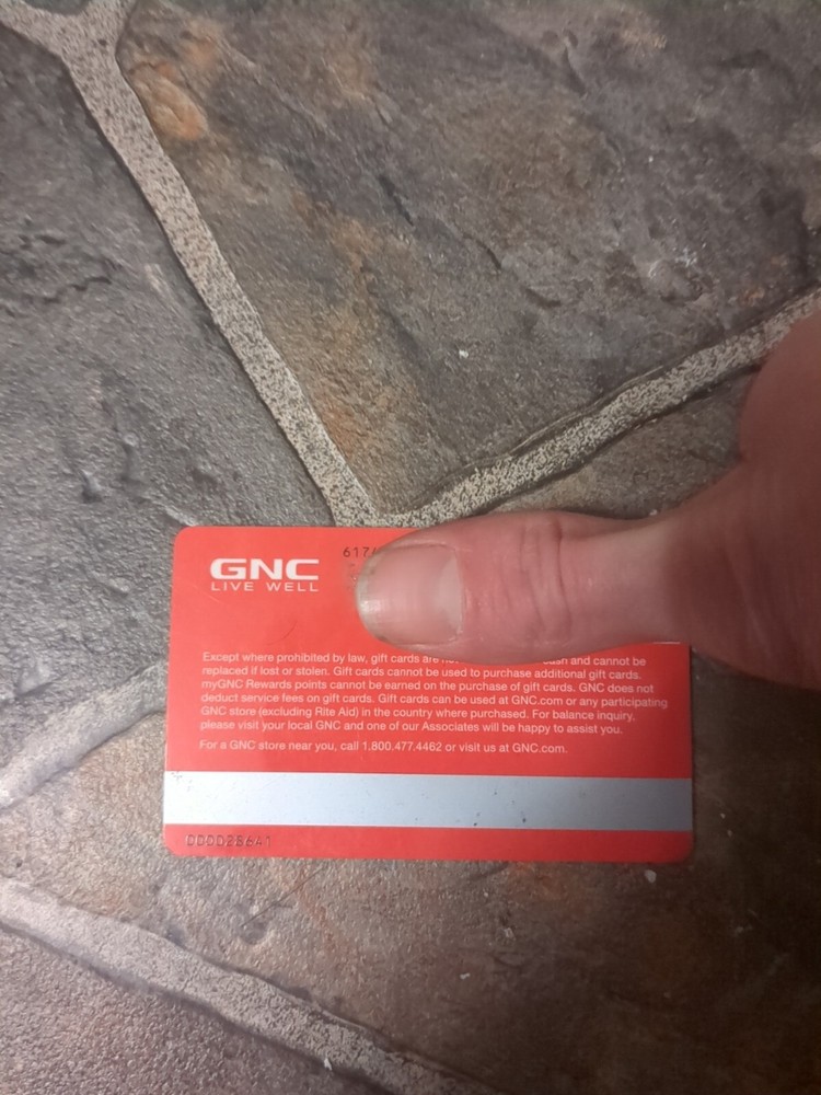 Discount GNC Giftcard