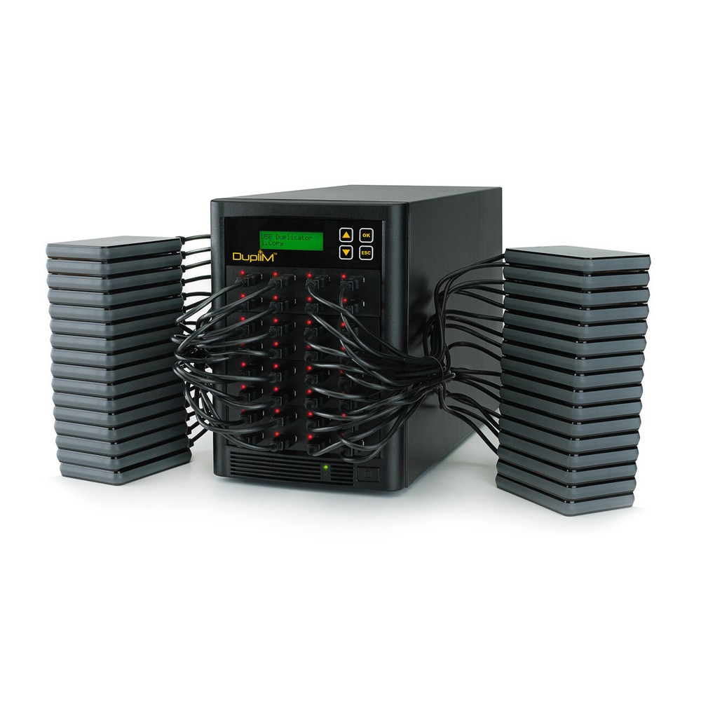 DupliM 1:31 USB Flash Drive Duplicator Stand-Alone & Ext 2.5 USB HDD Cloner