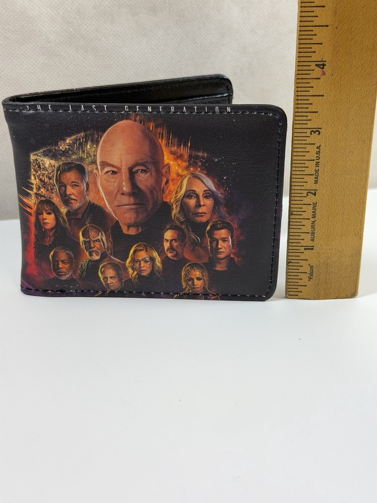 Bi-Fold Wallet - STAR TREK PICARD Group Pose and Title Logo