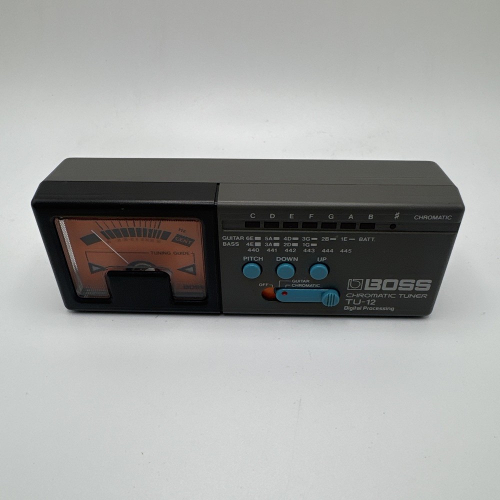 BOSS TU-12 Chromatic Tuner From Japan