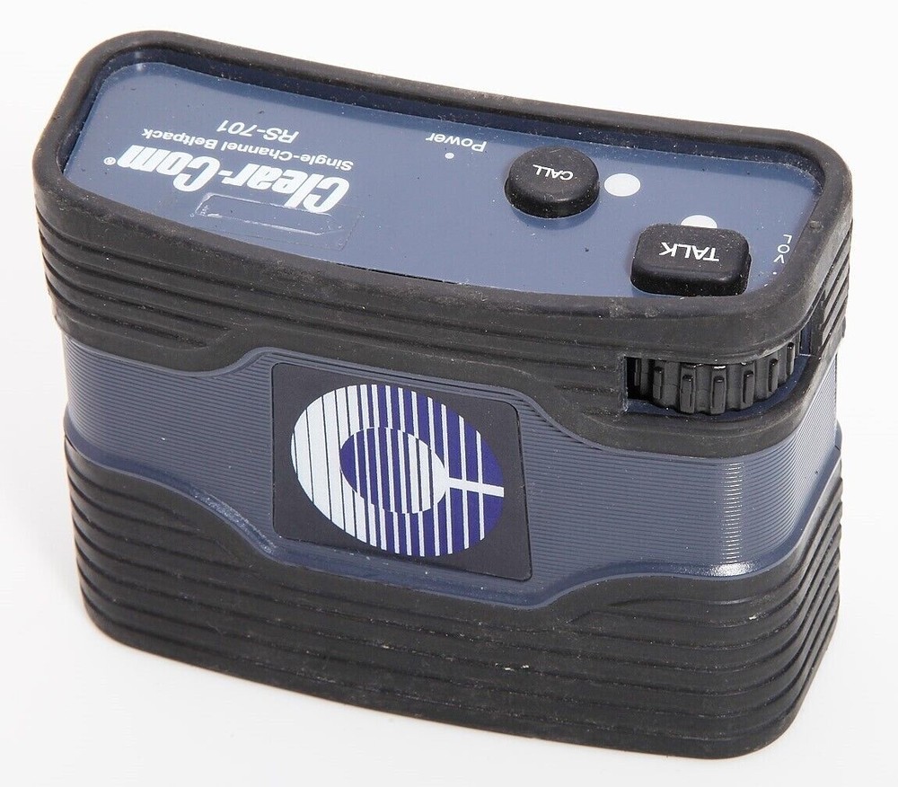 New Clear-Com ClearCom RS-701 RS701 Single Channel Intercom Beltpack No Headset