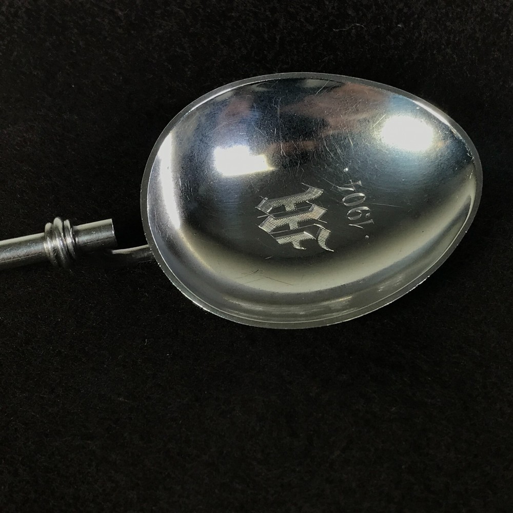 Figural Continental 800 Silver Spoon Snakes