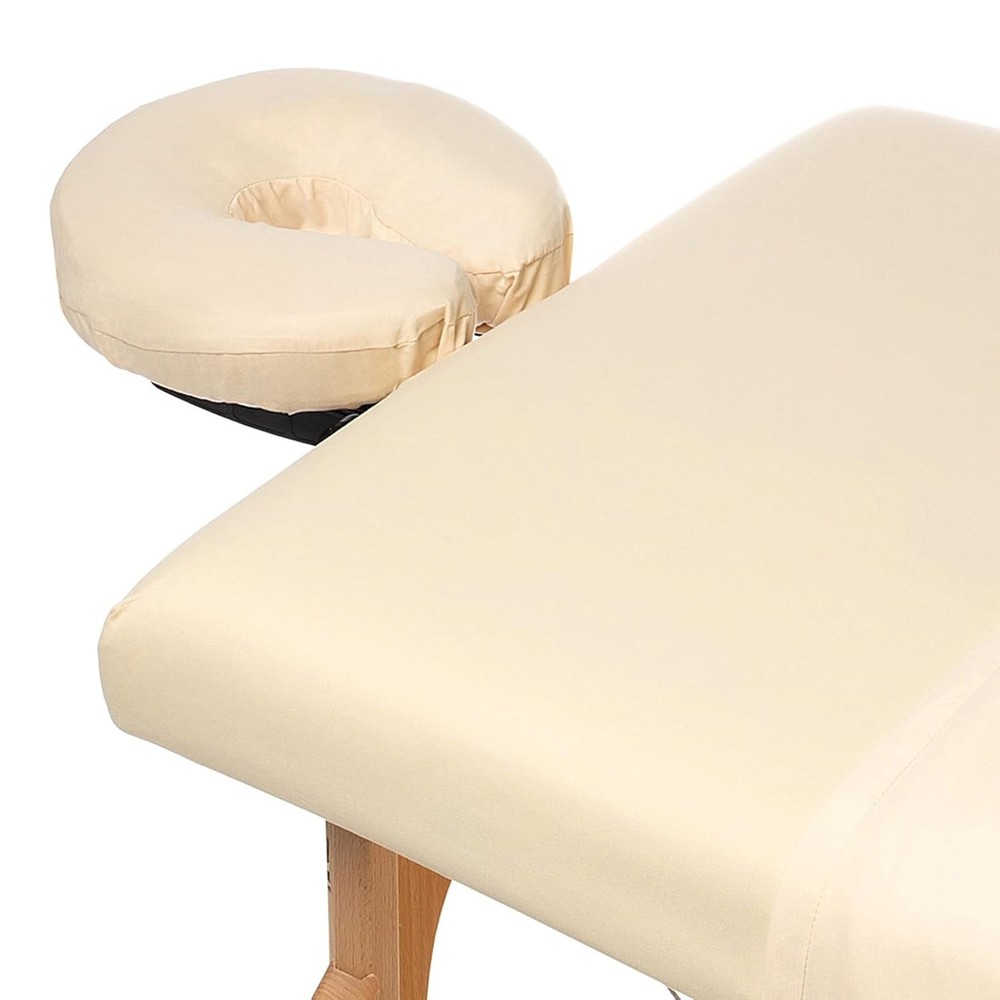 Soft & Wrinkle-Resistant Microfiber Massage Table Sheet Set - 3-Piece Essential