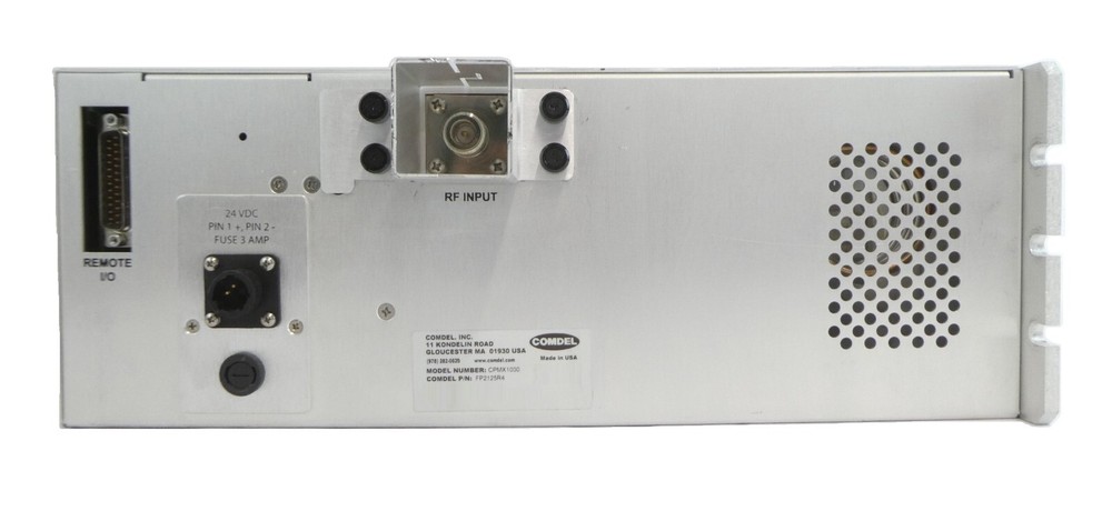 CPMX-1000 Comdel FP2125R4 RF Matching Network MATCH PRO Working Surplus