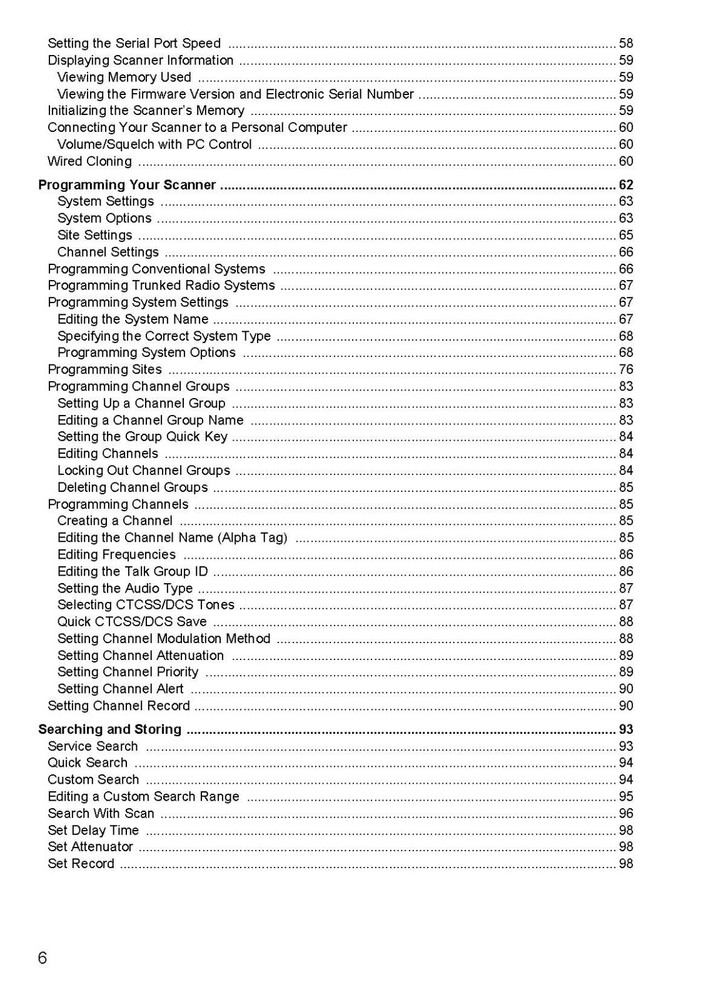 Uniden BCD966T Instructions Operating Manual User Guide Coil Bound