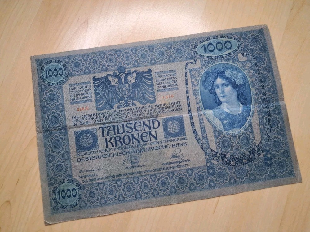 1000 Krona Germany Austria Hungary