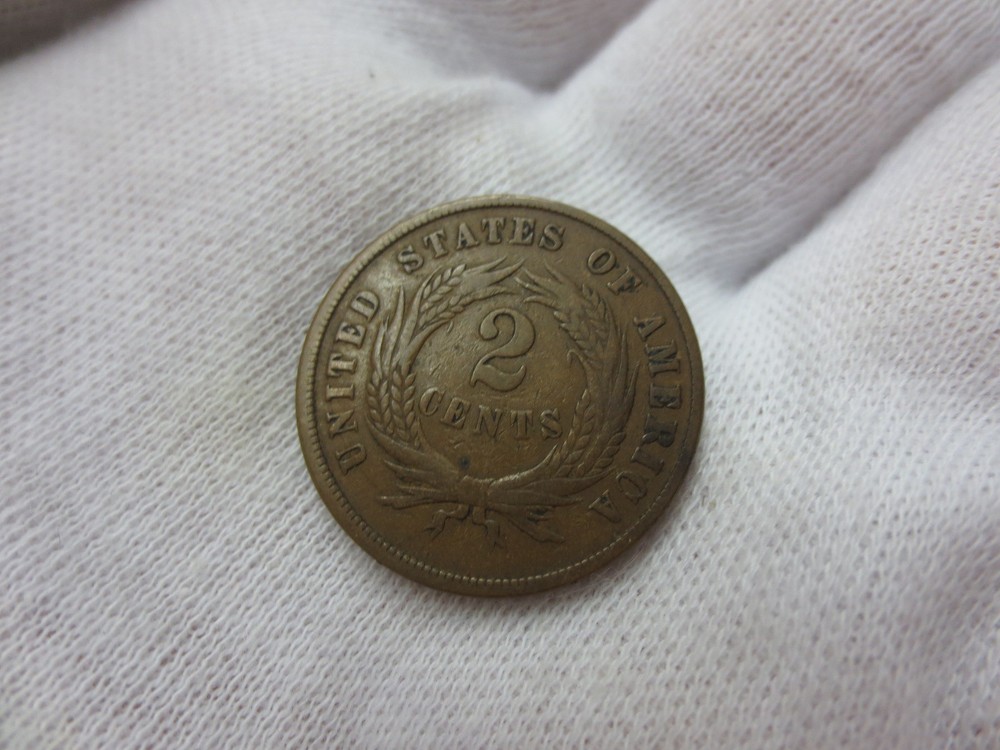 1870 Two Cent Piece (Set Break)