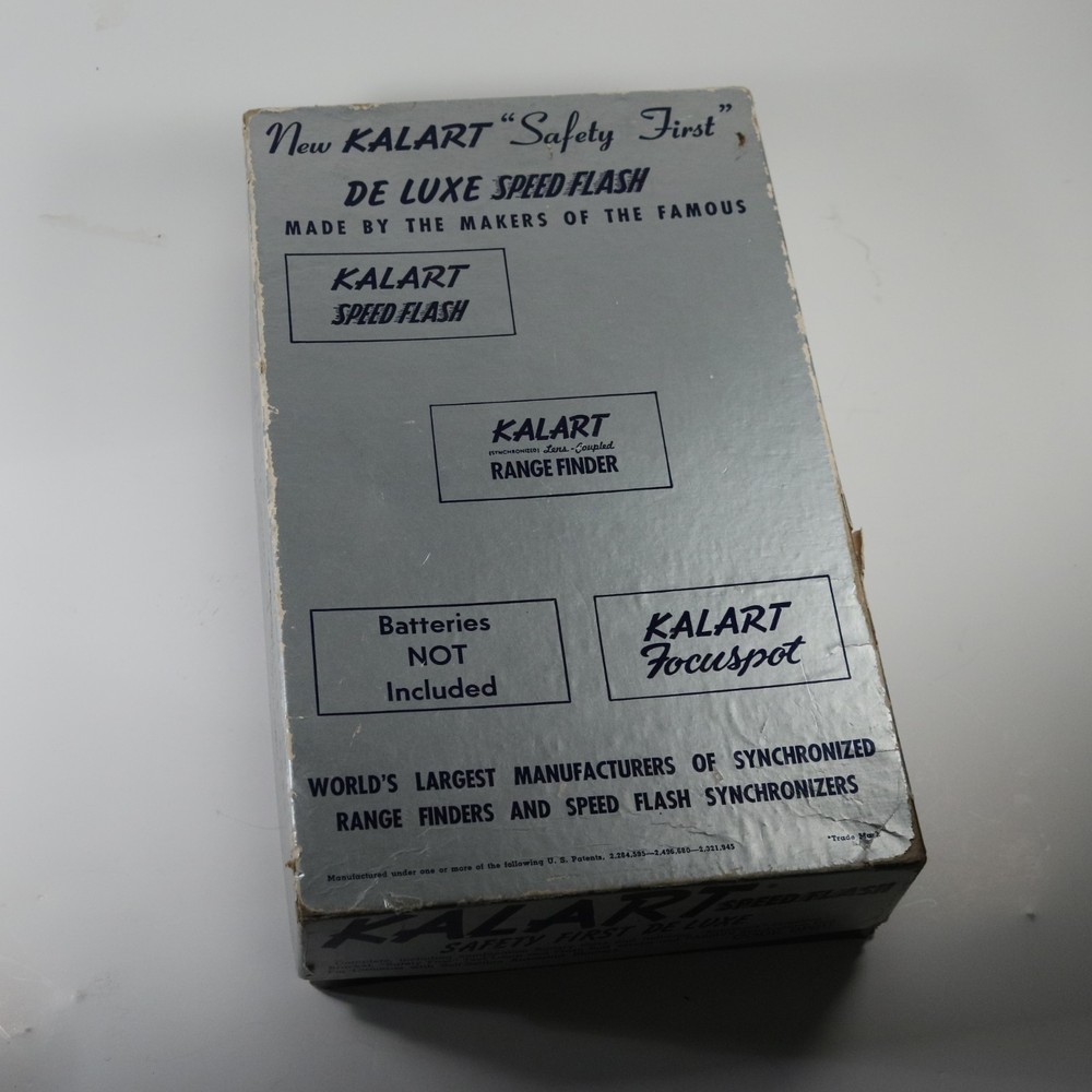 Kalart DE LUXE SPEED FLASH Unit with Box and Manual
