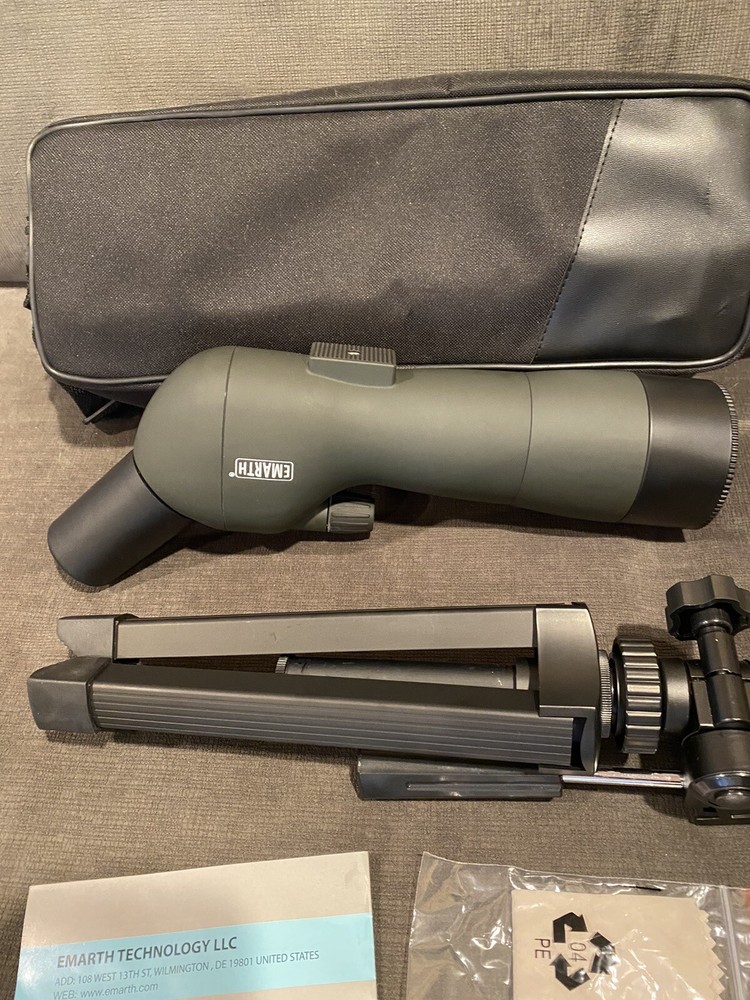 Emarth Spotting Scope w/Tripod Magnification Max 60