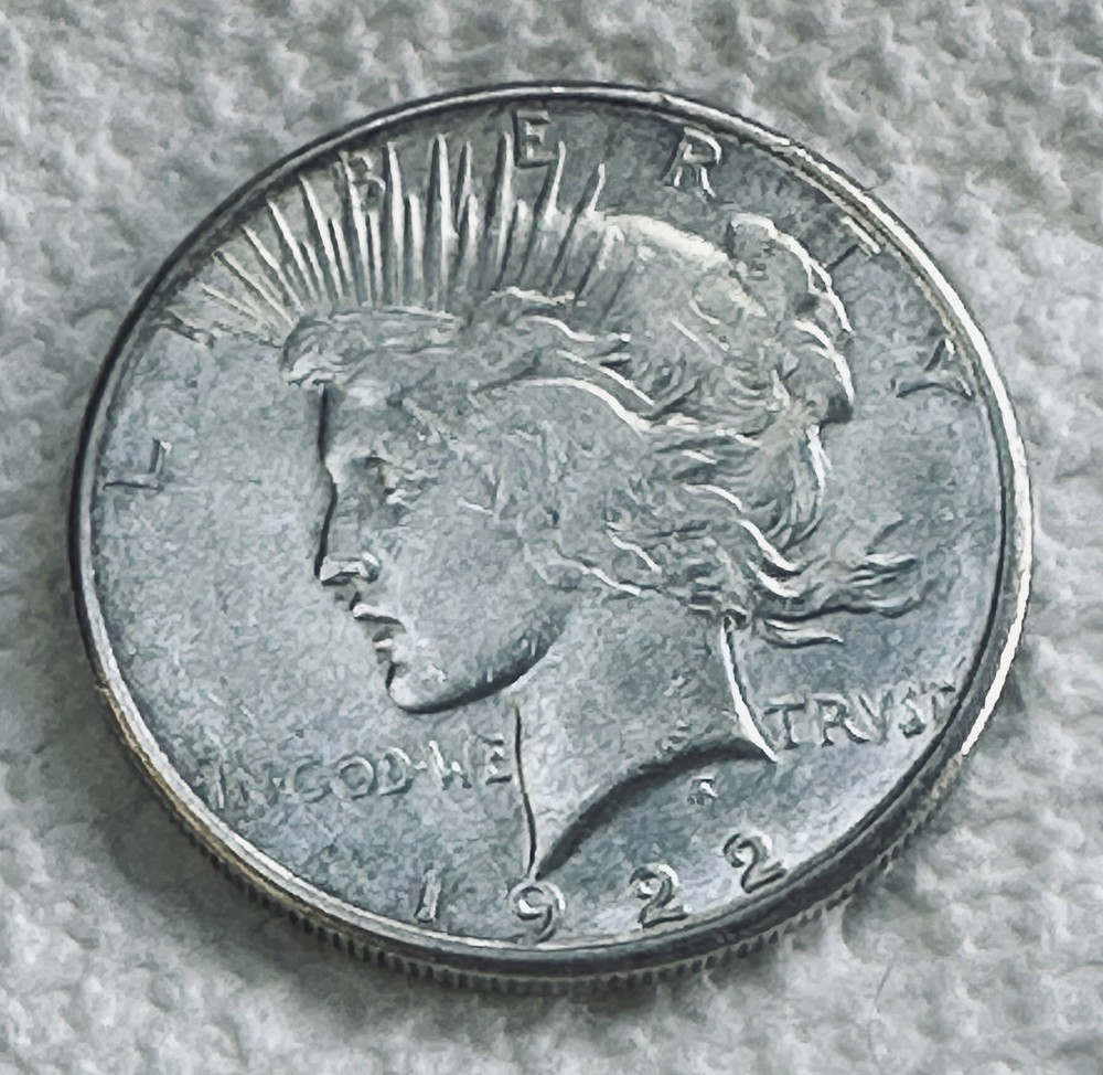 1922s Peace Silver Dollar 90% Silver