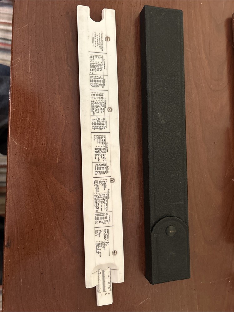 11” Slide Rule
