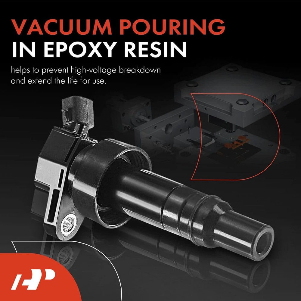 Engine Ignition Coil Pack Compatible with Accent 2012-2020, Veloster 2012-2017 &