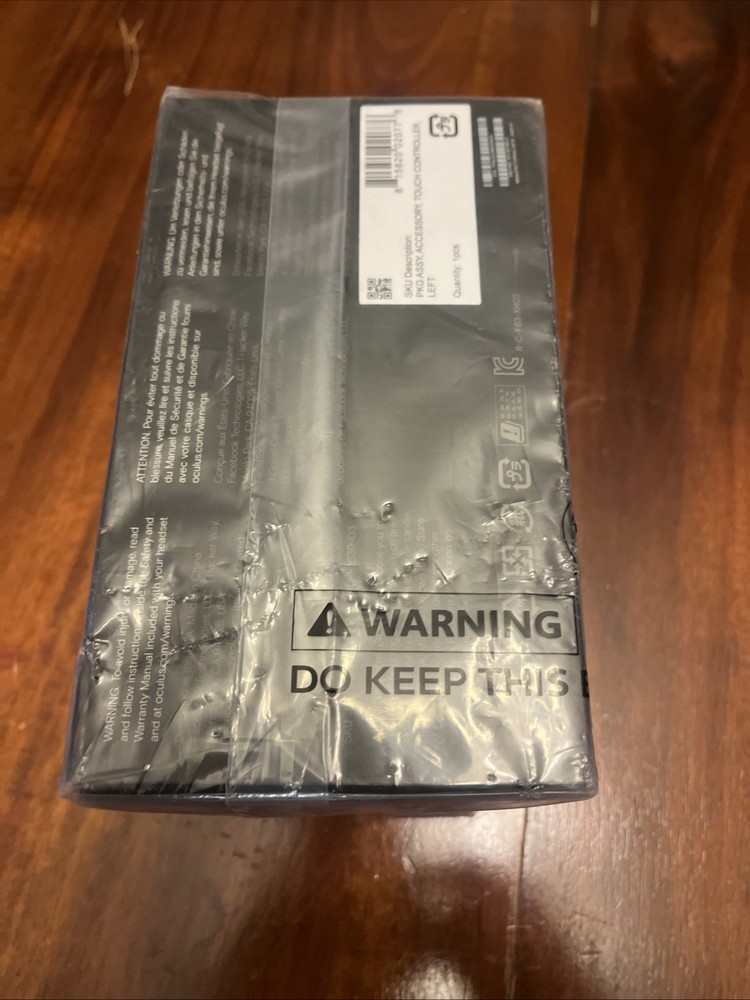Oculus Quest 1/ Oculus Rift S, Left Touch Controller Genuine NEW, SEALED