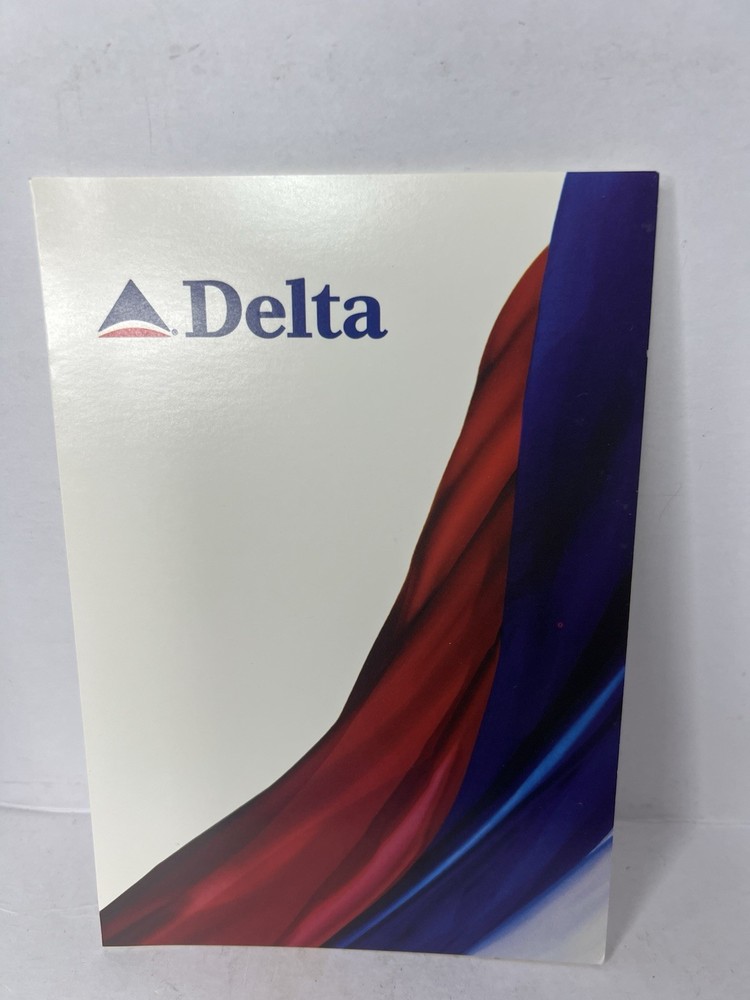 Delta Airlines Blank Greeting Card