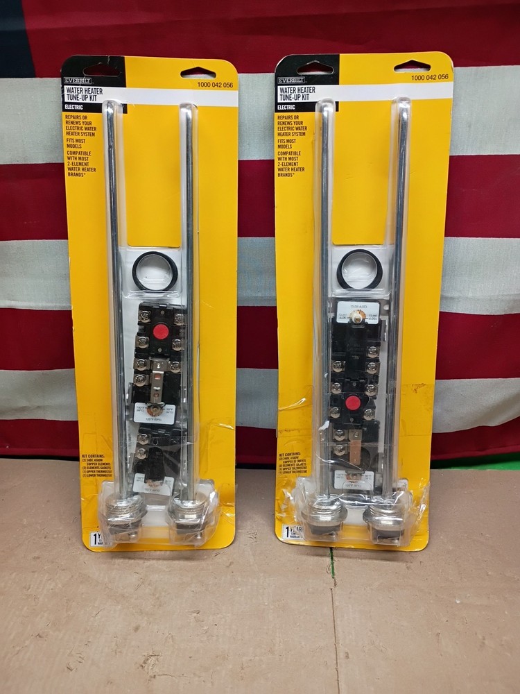 2pck Everbilt 4500-Watt/240-Volt Electric Water Heater Tune-Up/rebuild Kit