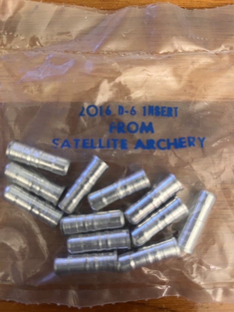 1 DZ 2016 ALUMINUM SATELLITE ARCHERY THREADED ARROW POINT INSERTS