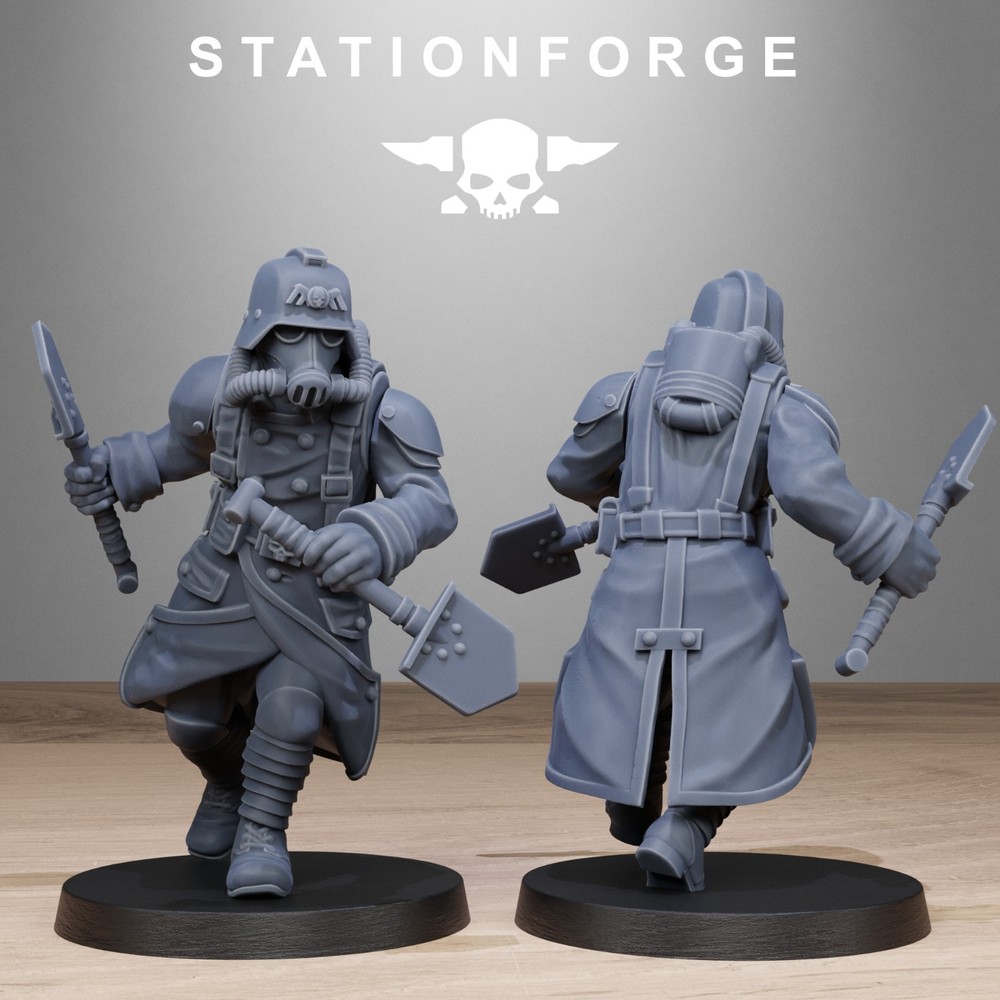 GrimGuard Shovel Fighter - Stationforge