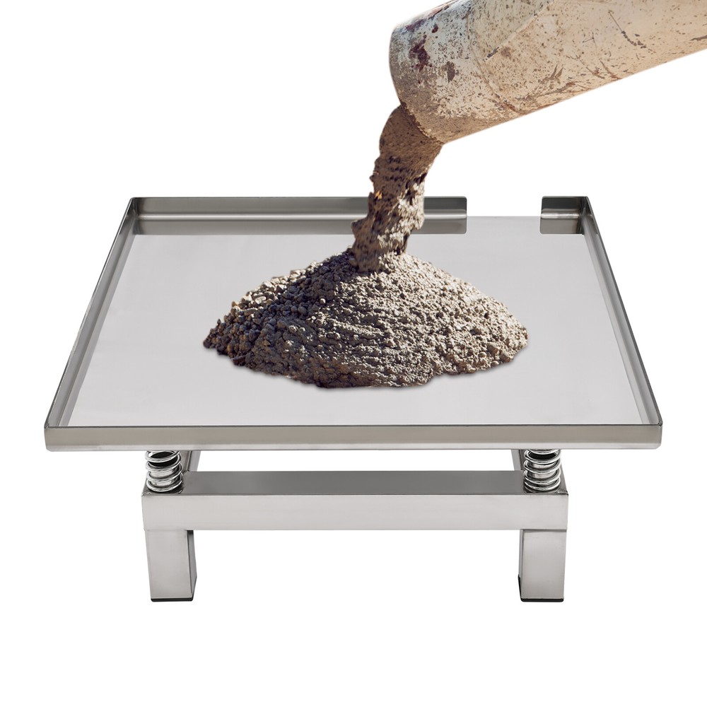 Small Concrete Vibration Table Vibrating Test Bench compactor Platform 120W