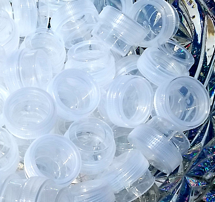 50 Tiny JARS 1/4oz 1tsp Container posh 1tsp size 3301 Screw-Cap Lid DecoJars USA