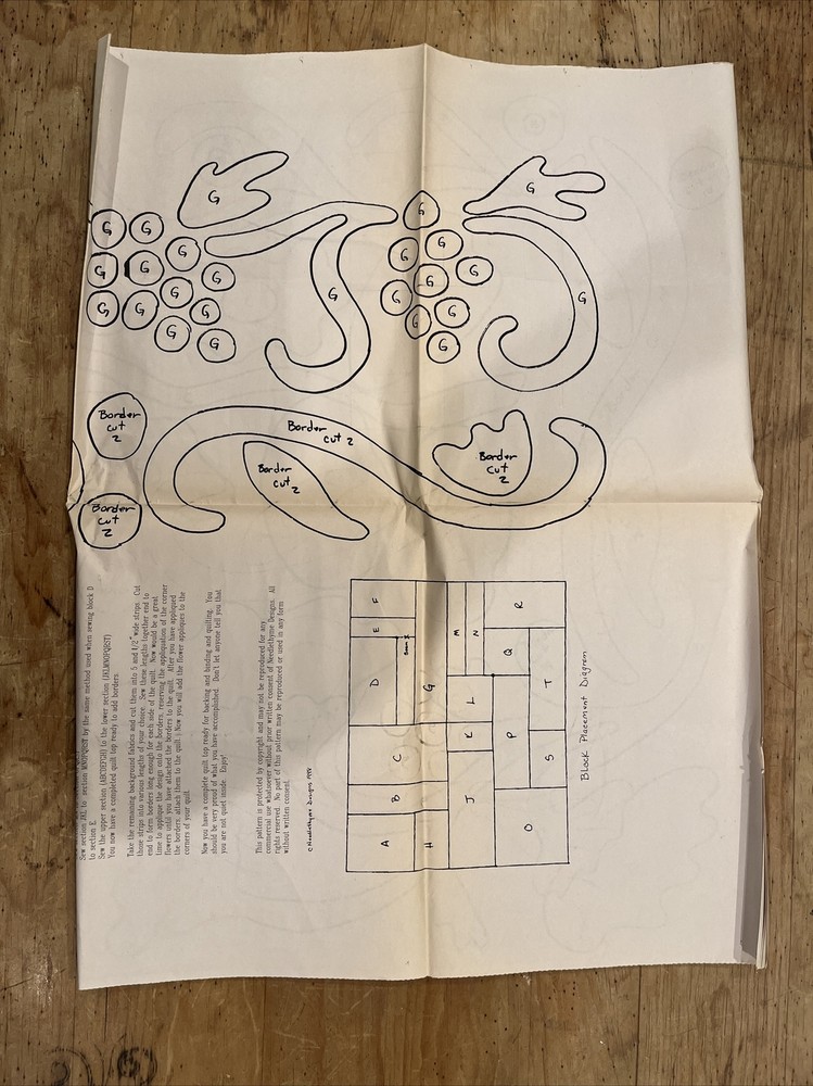 Needlethyme Designs Floral Pleasures Quilt Pattern