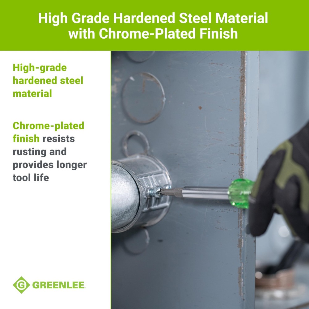 0153-42C 6-in-1 Multi-Tool Screwdriver with Flat-Tip, Phillips, and Hex Bits