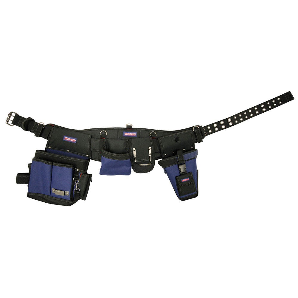 WESTWARD 5MZN4 Black,Tool Belt,Polypropylene 5MZN4