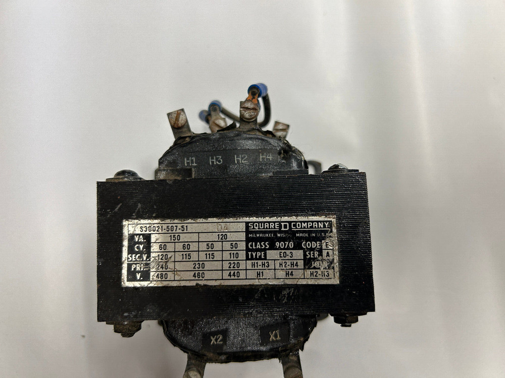 Transformer S30021-507-51 Class 9070 Type E0-3 Square D Ser A