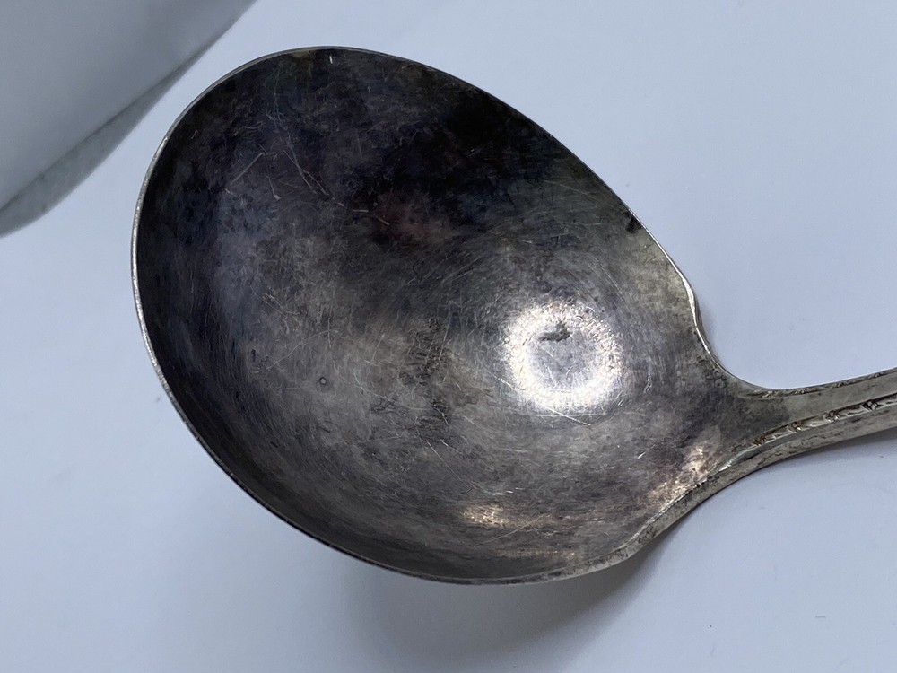 Oneida Tudor Serving Spoon Silver Plate 7"