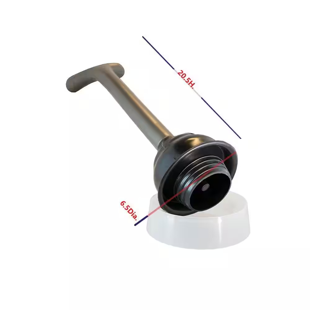 Vortex Professional Grade Plunger with Drip Tray and Splash Guard