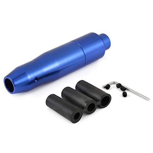 5" Weighted Gear Stick Shift Handle Automatic Push Button Shifter Knob Blue