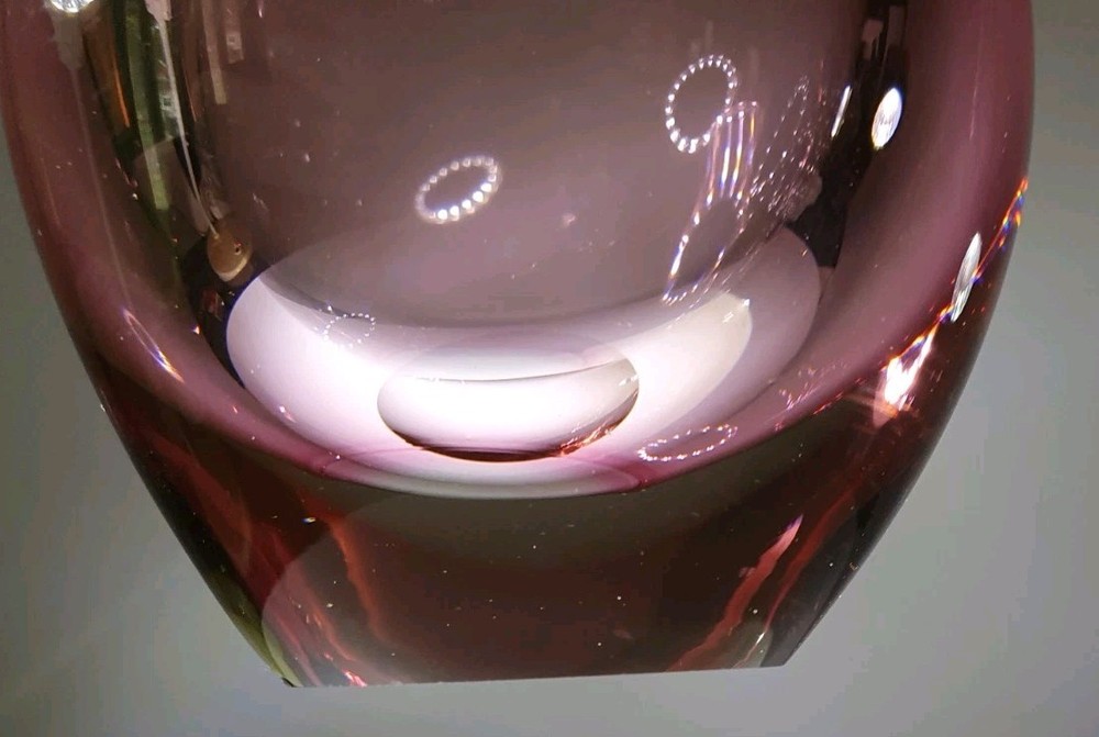 Murano Sommerso Bud Vase