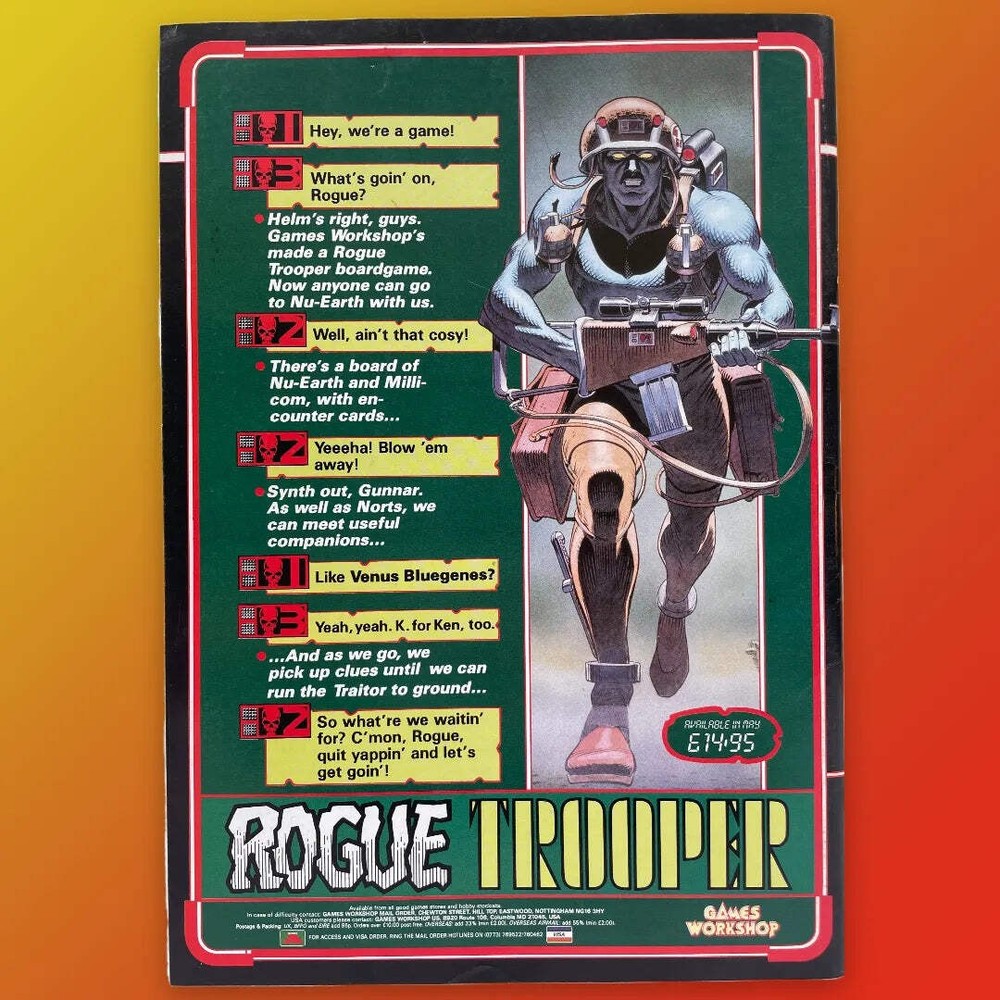 White Dwarf Magazine #88 April 1987 Games Workshop