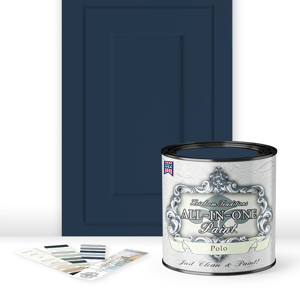 ALL-IN-ONE Paint 2 Quart Cabinet Paint Bundle - Polo