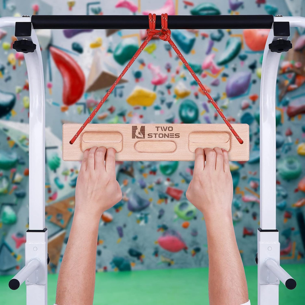 Portable Fingerboard Hangboard for Rock Climbing Strength Training