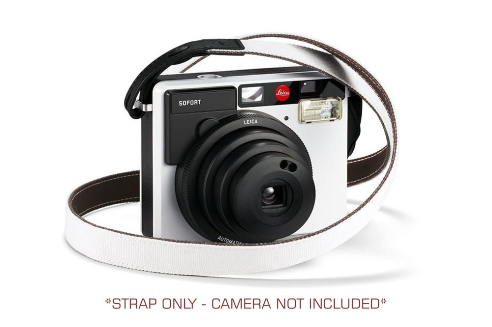 Leica Sofort Strap - Black-White - 19512