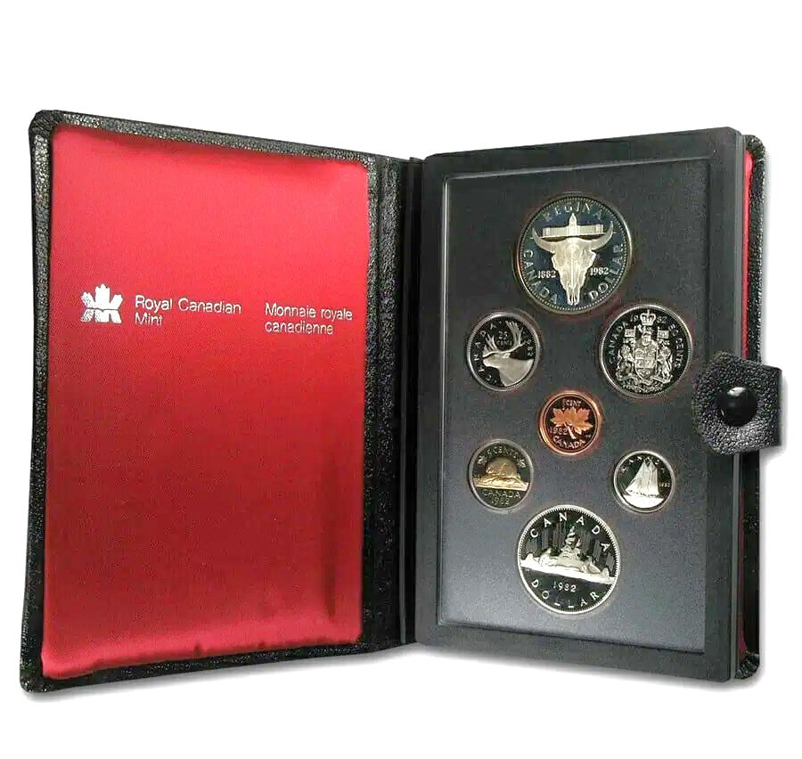 1982 Canada Double Dollar Proof Set - Regina's Centennial