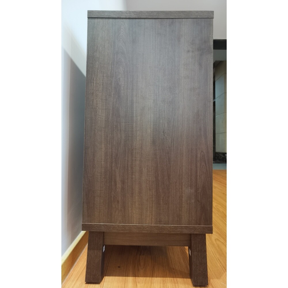 Buffet Cabinet Sideboard Buffet Cabinet with Diamond-shaped relief Doors - New