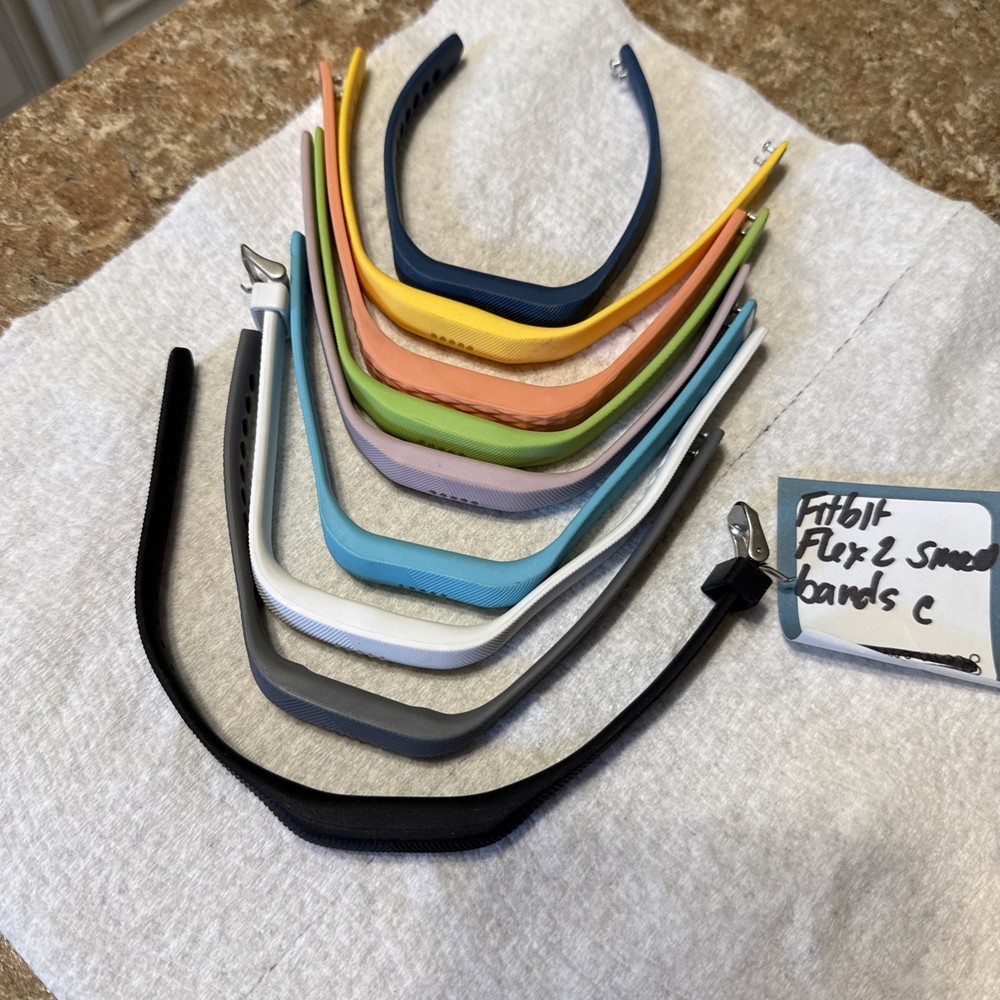 Set Of Fitbit Flex 2 Replacement  Bands Used Small