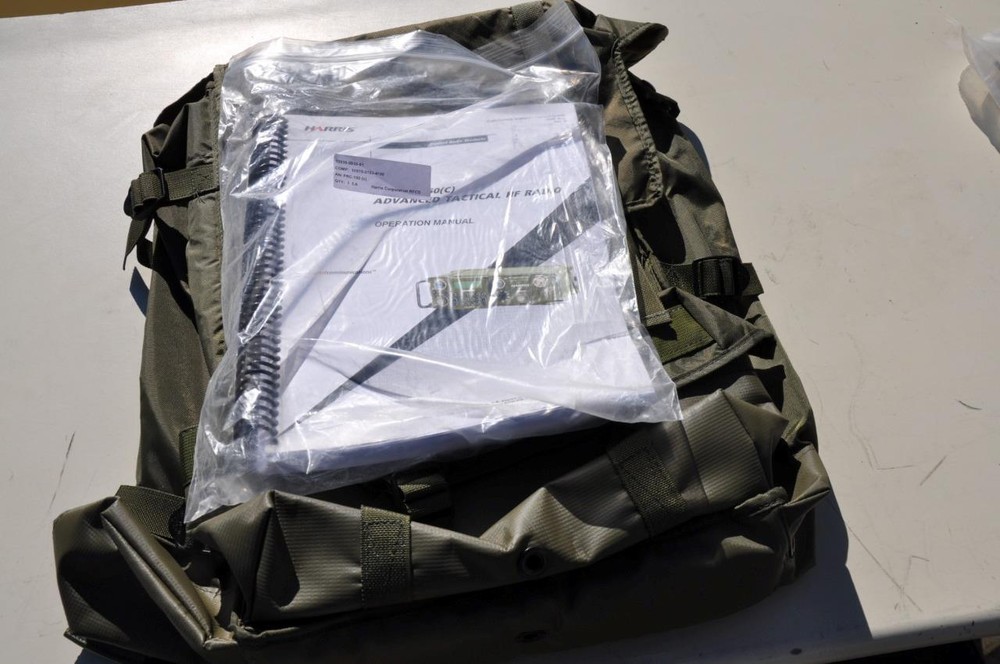 Harris AN/PRC-150 backpack with operation Manual
