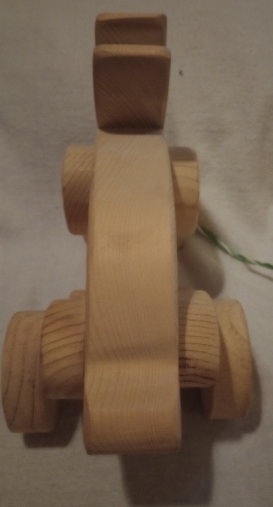 Rabbit Pull Toy -Unfinished Wood