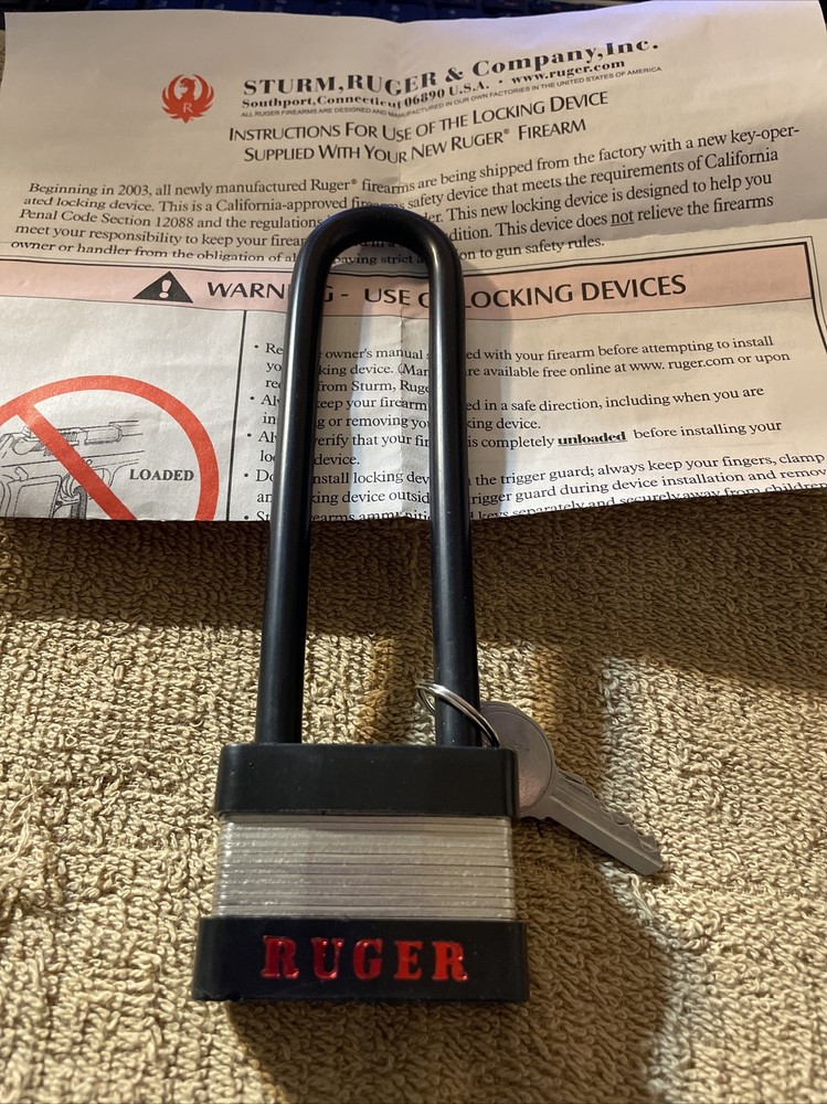 Ruger Gun Lock 5050