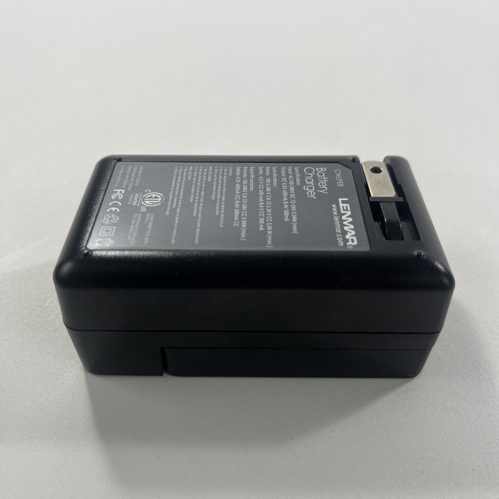 Lenmar CWLPE8 Battery Charger Cradle Replacement for Canon LP-E8 Battery