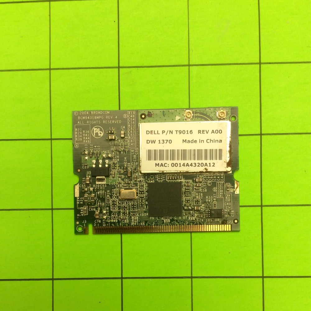 Laptop Computer Broadcom T9016 BCM94318MPG Network Card