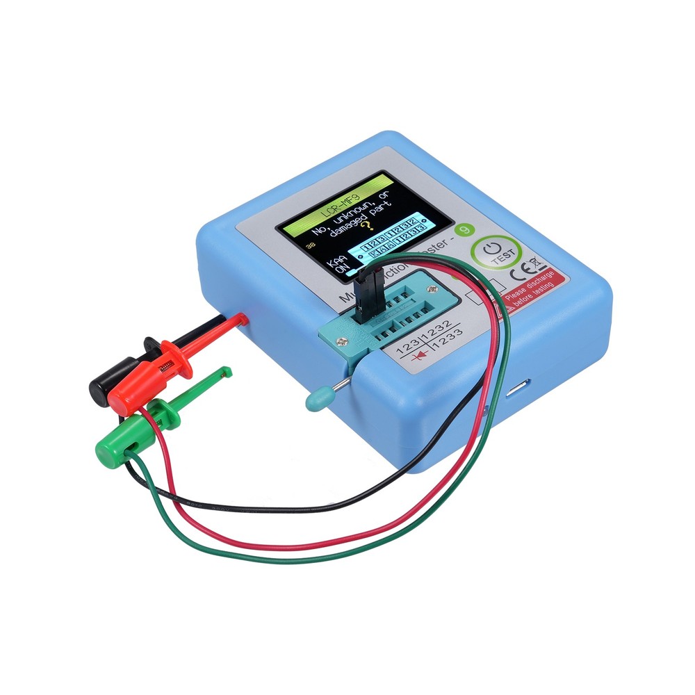 1--MF9 1.8'' TFT LCD Display Multi-meter Transistor Tester Diode Triode
