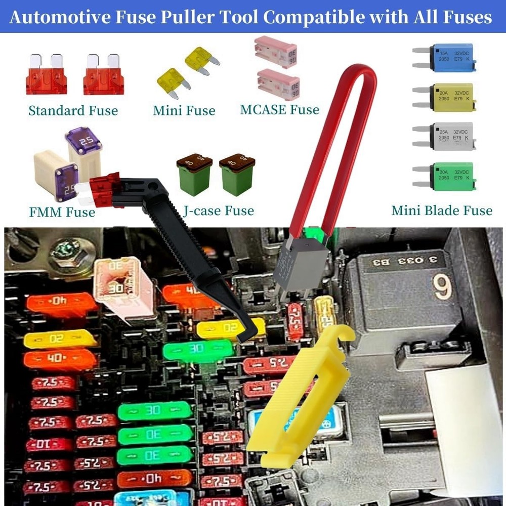 Relay Puller Pliers Automotive Fuse Puller Tool Set