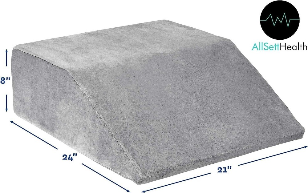 Soft Elevating Memory Foam Pillow - Leg & Foot Support for Enhanced Circulation